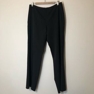 Helen Blake Black Bandless Pant, 15/16